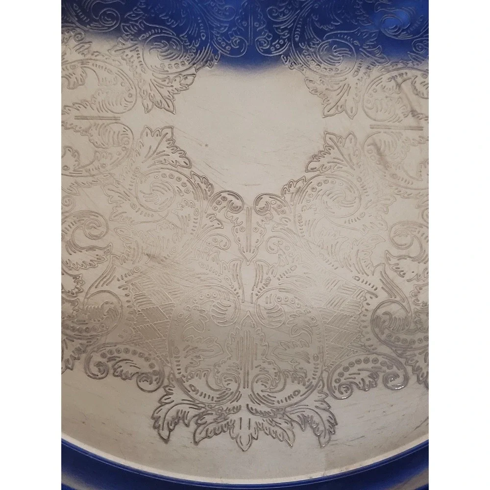 Godinger Silver Arts Mini Tea Coffee Set Creamer Sugar Pot Tray
